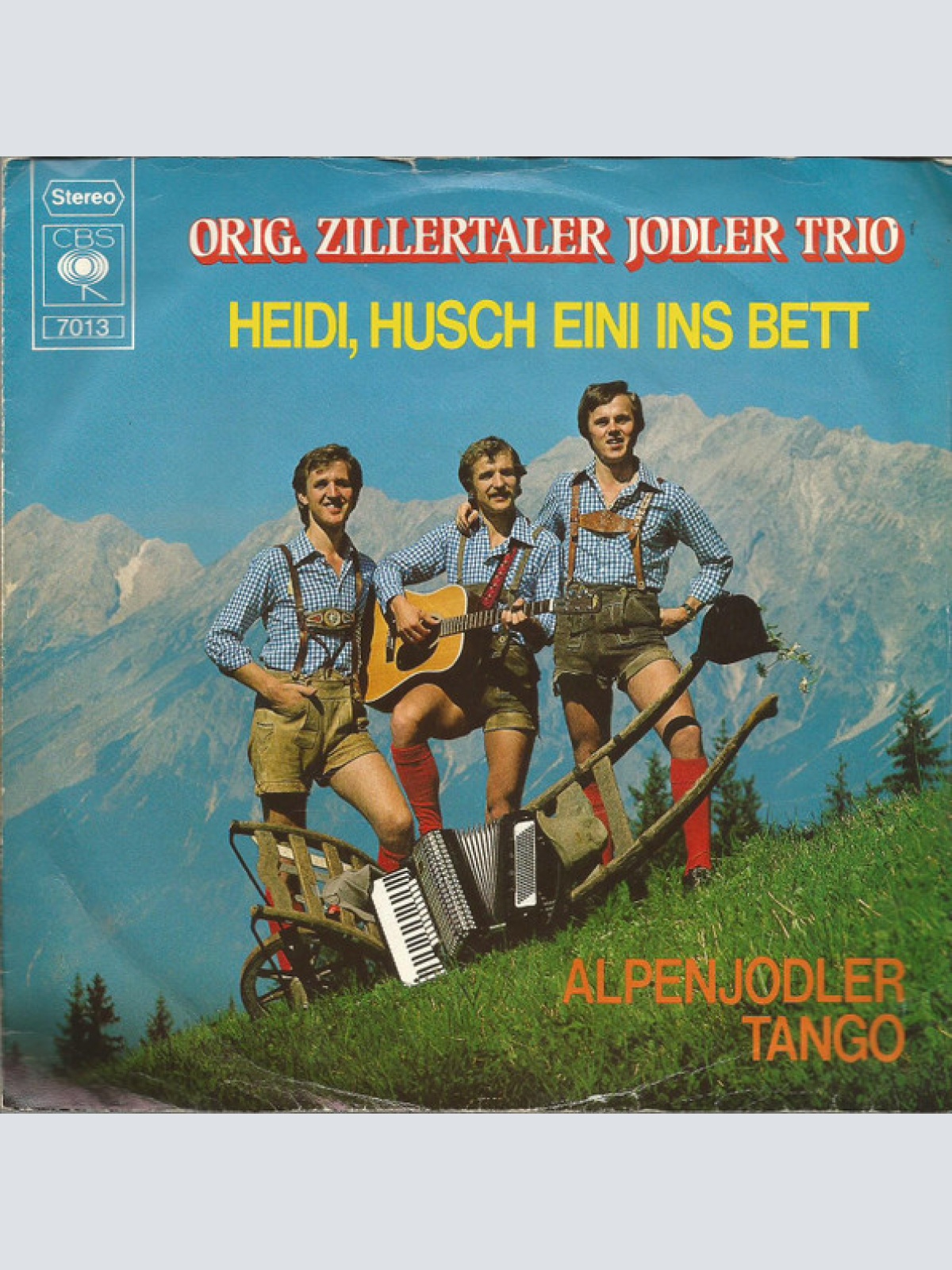 Vinyl / Orig. Zillertaler Jodler Trio* - Heidi, Husch Eini Ins Bett