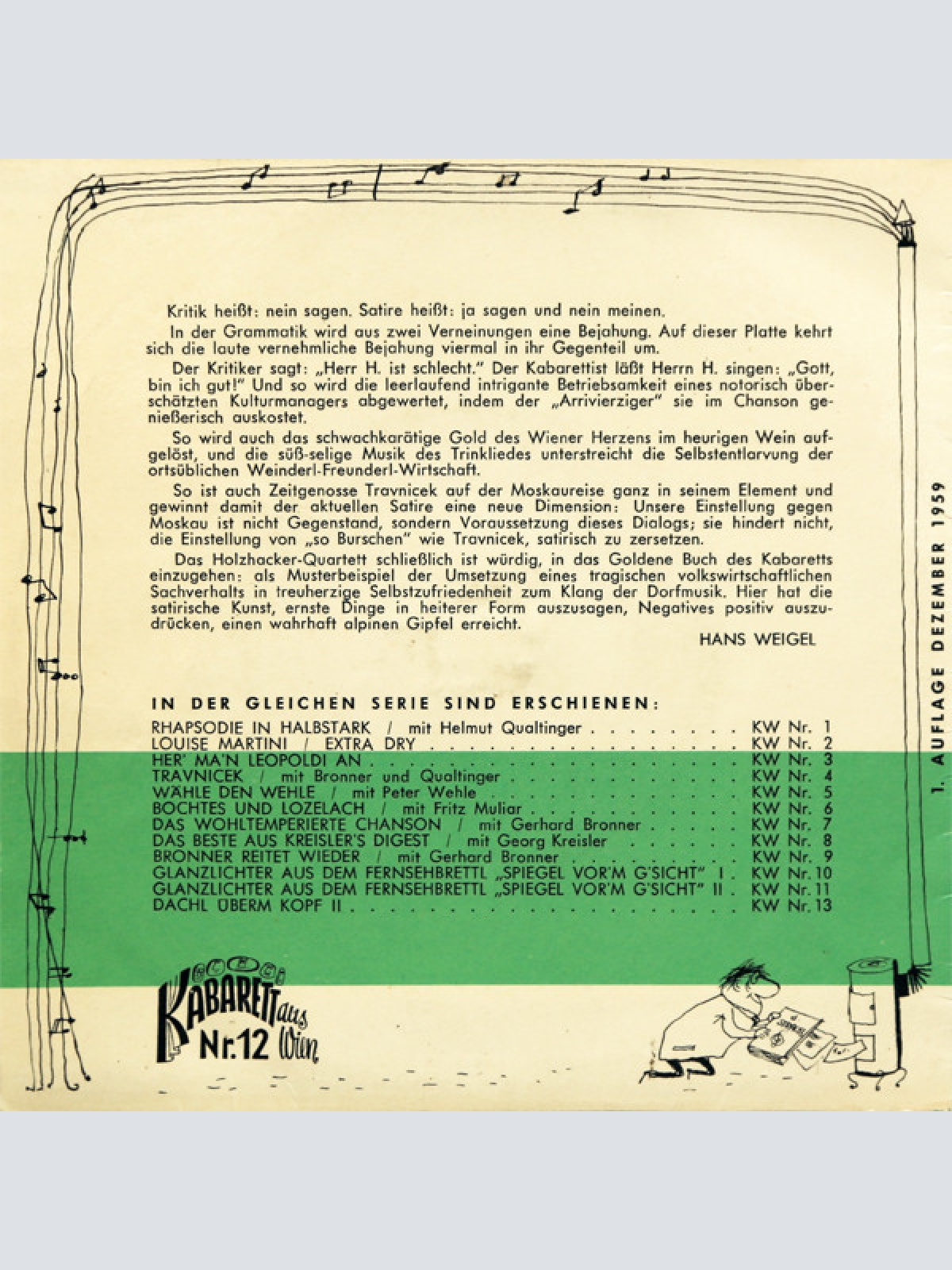 Vinyl / Various - Dachl Überm Kopf 1. Teil