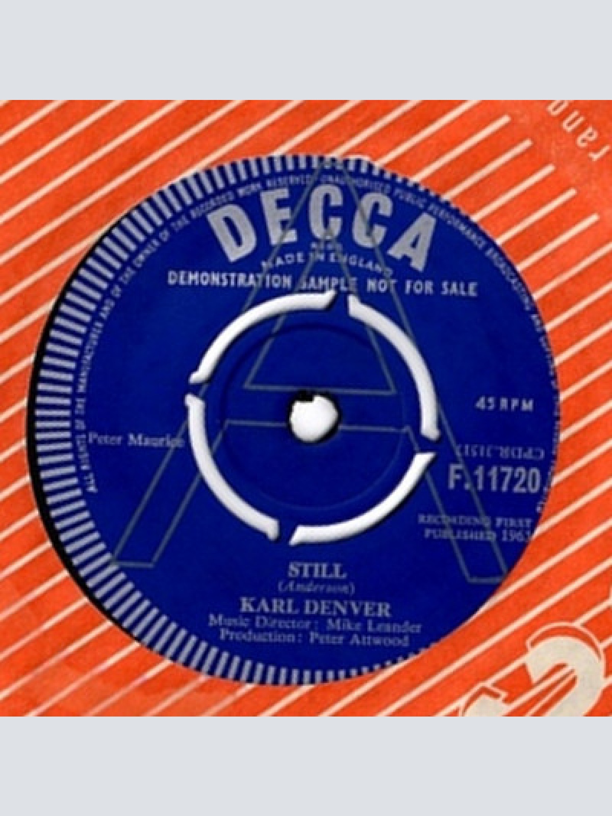 Vinyl / Karl Denver - Still