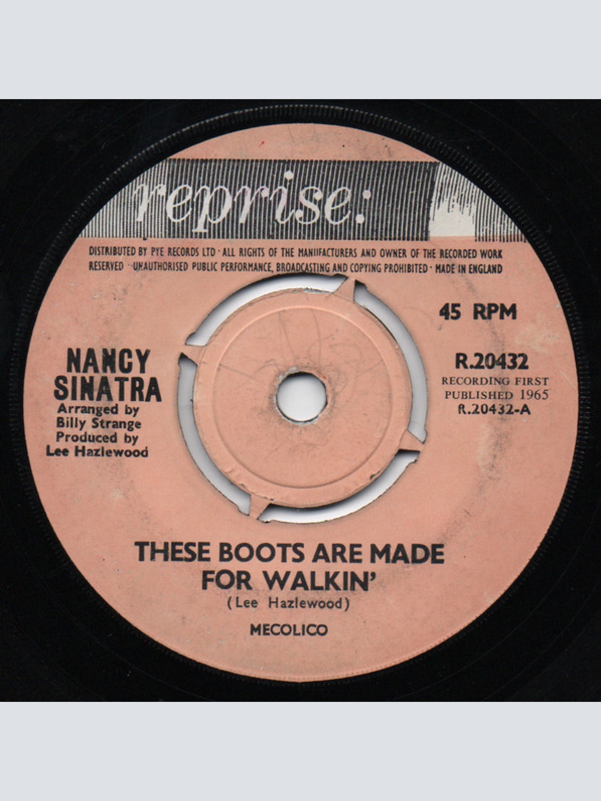 Vinyl / Nancy Sinatra - These Boots Are Made For Walkin'