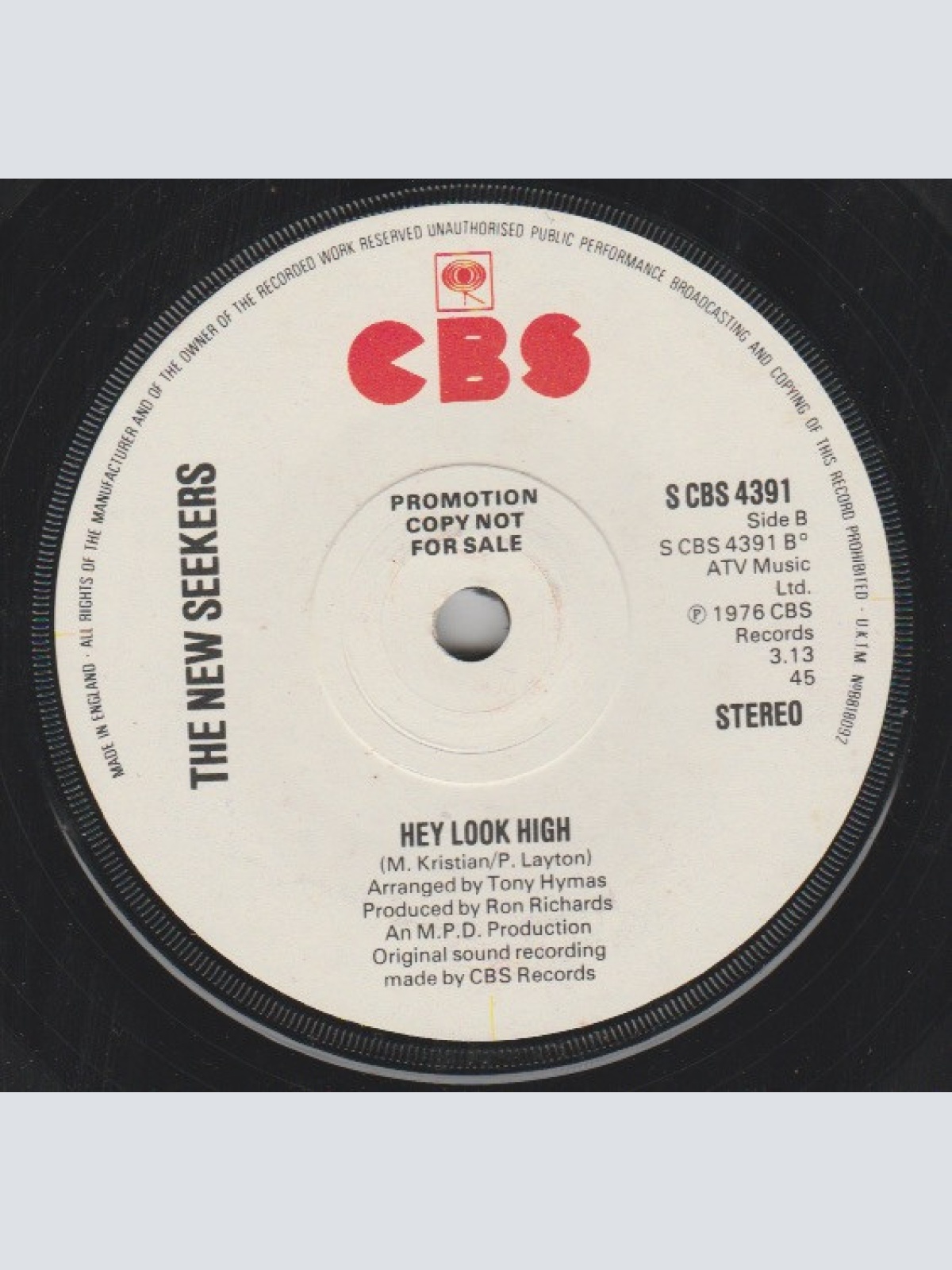 Vinyl / The New Seekers - It's So Nice (To Have You Home)