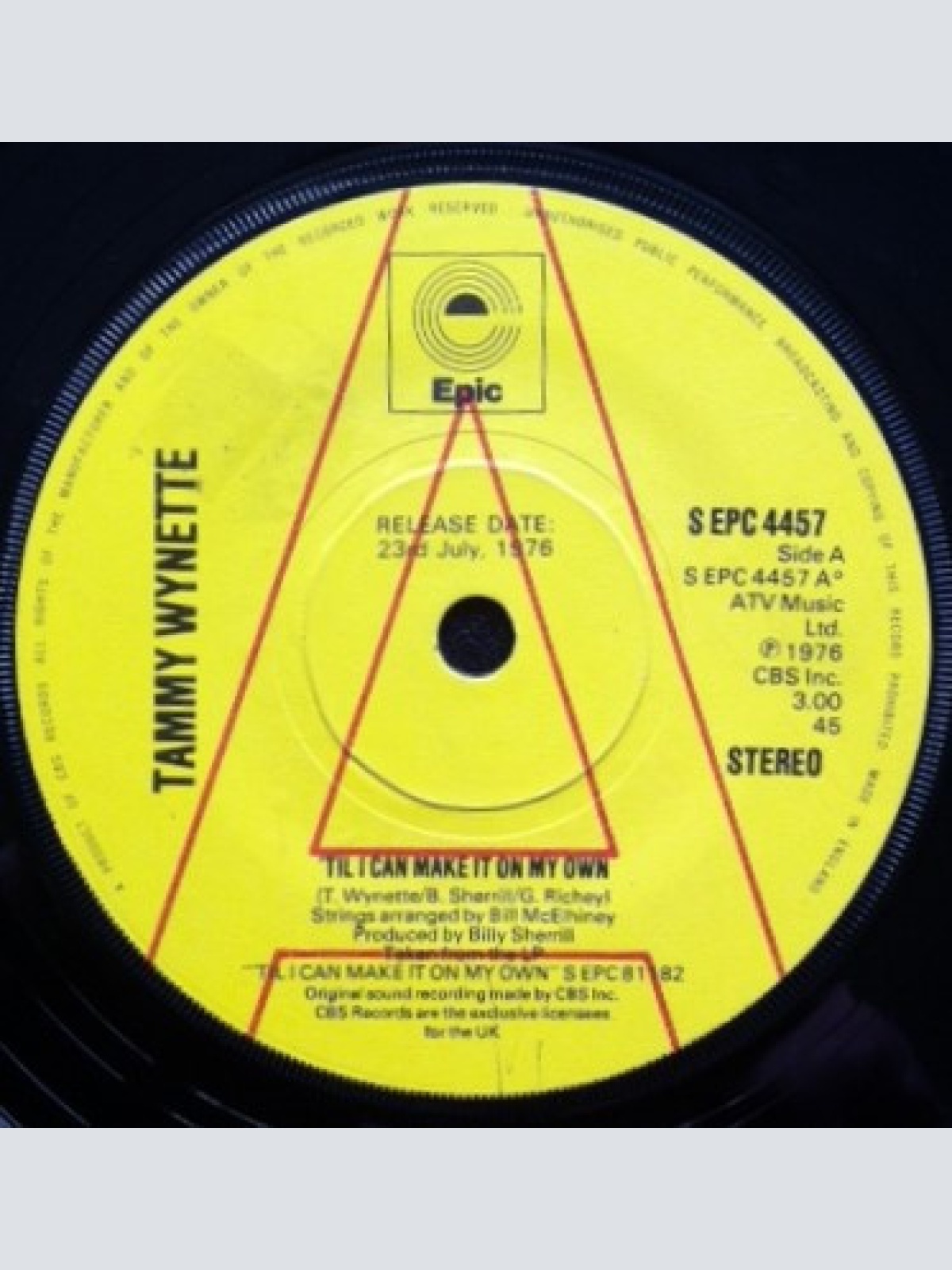 Vinyl / Tammy Wynette - 'Til I Can Make It On My Own