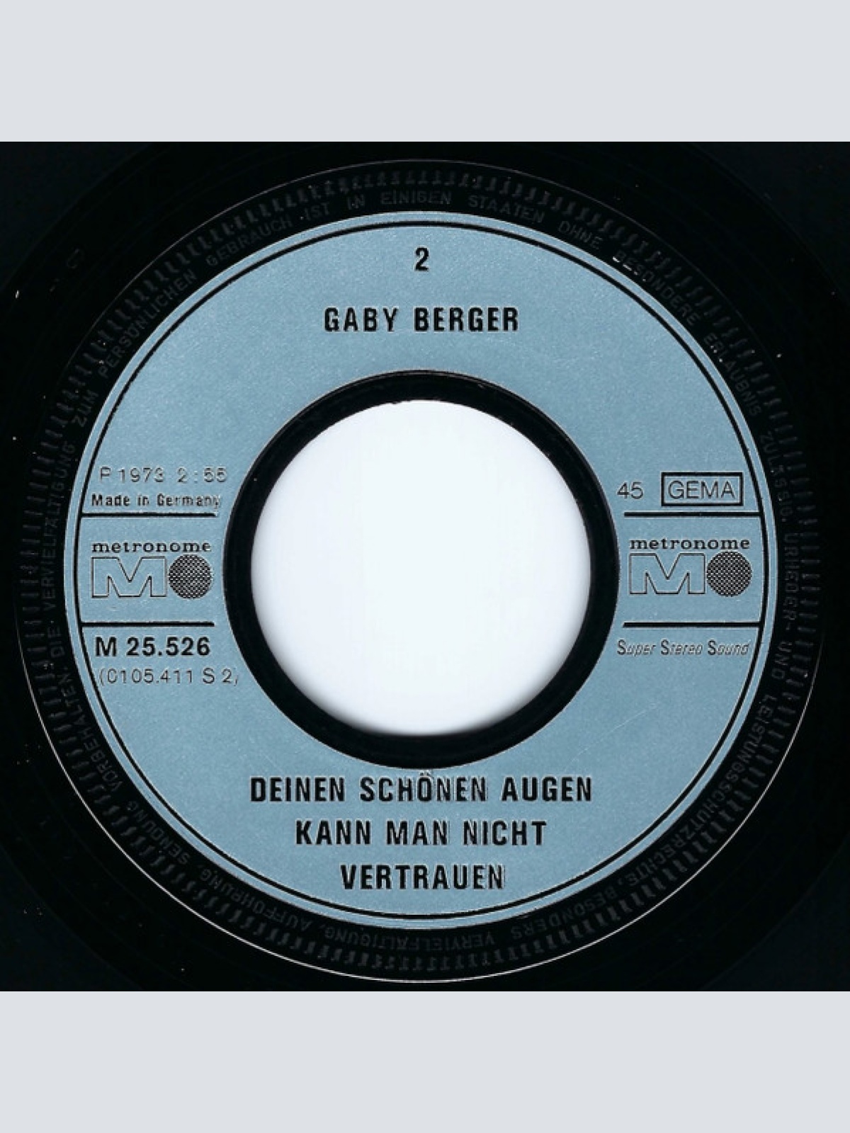 Vinyl / Gaby Berger - Lieb Mich, Wie Dein Herz Es Will