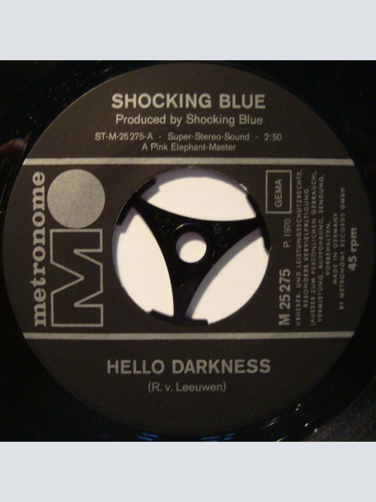 Vinyl / Shocking Blue - Hello Darkness / Pickin' Tomatoes