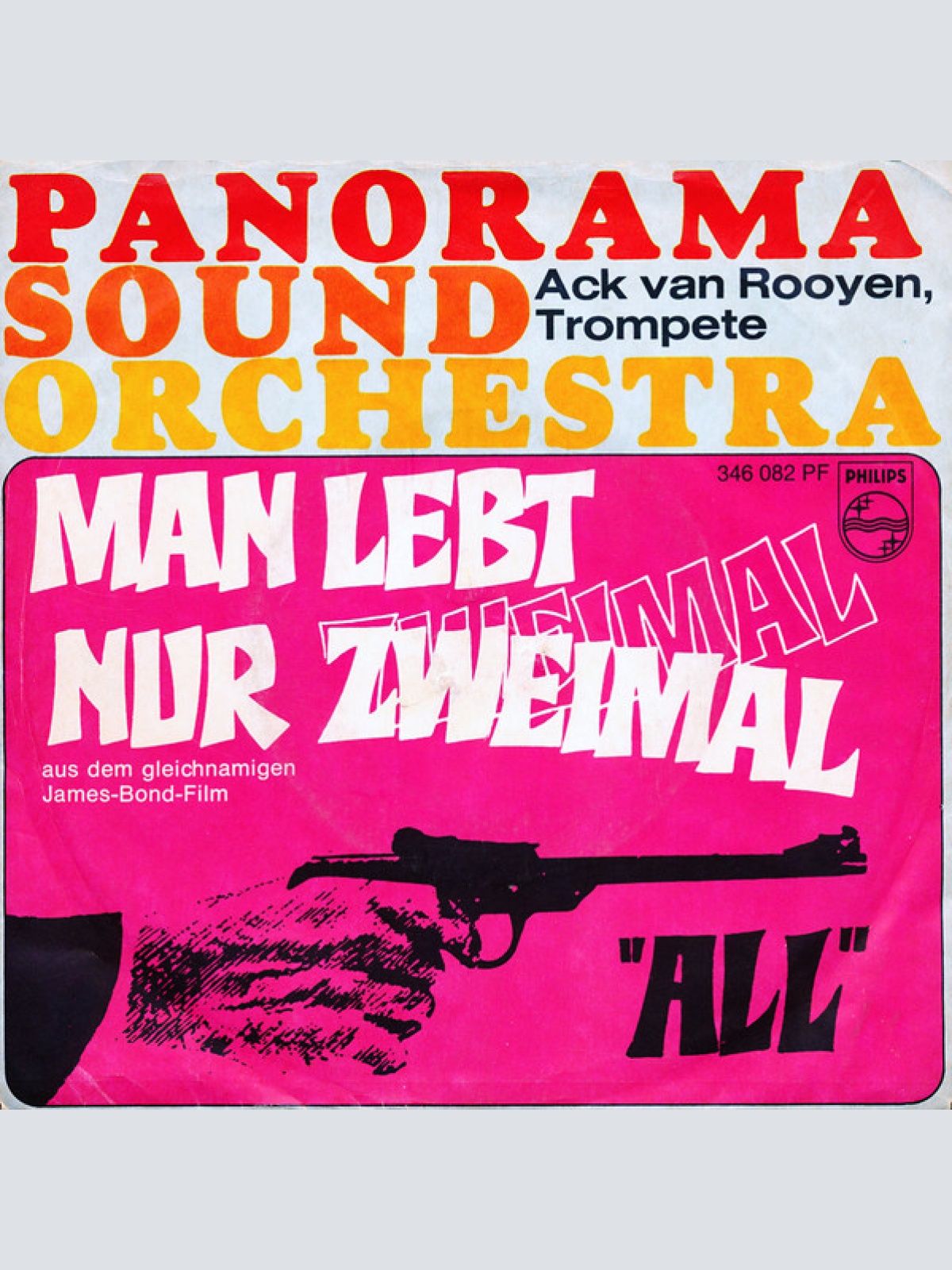 Vinyl / Panorama Sound Orchestra, Ack van Rooyen - Man Lebt Nur Zweimal