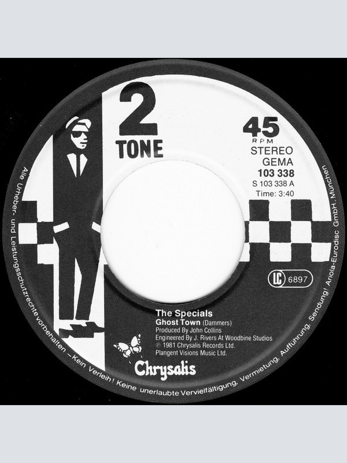 Vinyl / The Specials - Ghost Town / Why?