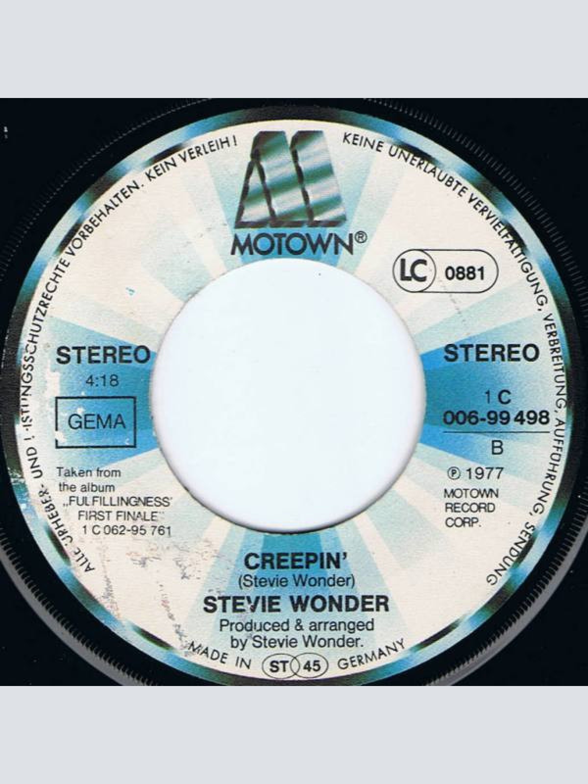 Vinyl / Stevie Wonder - Another Star