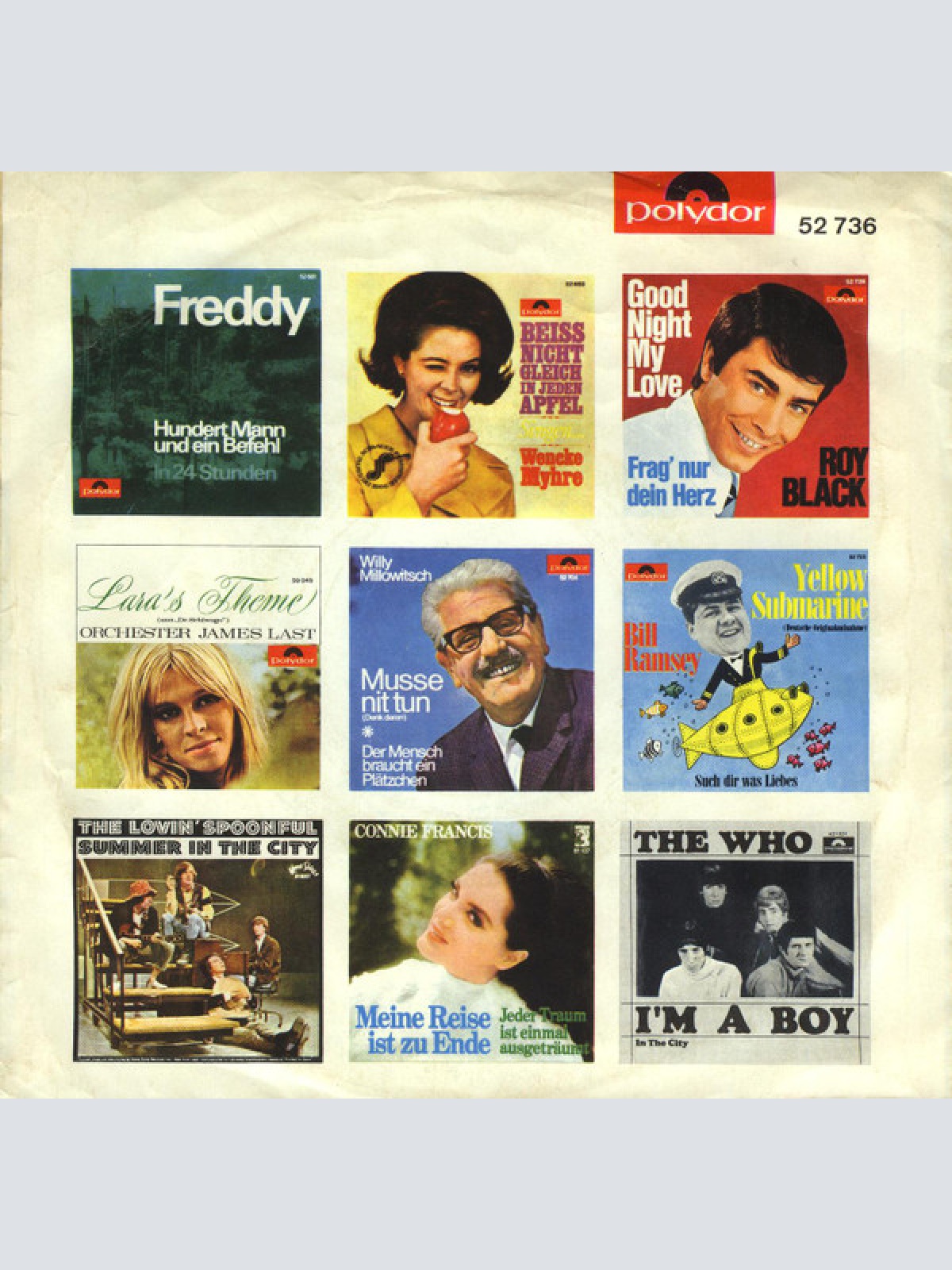 Vinyl / Renate Kern - Laß Den Dummen Kummer / Weinen Tut So Weh