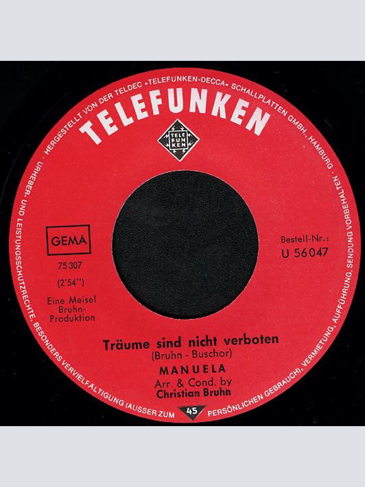 Vinyl / Manuela (5) - Que-Sera (Was Kann Schöner Sein)