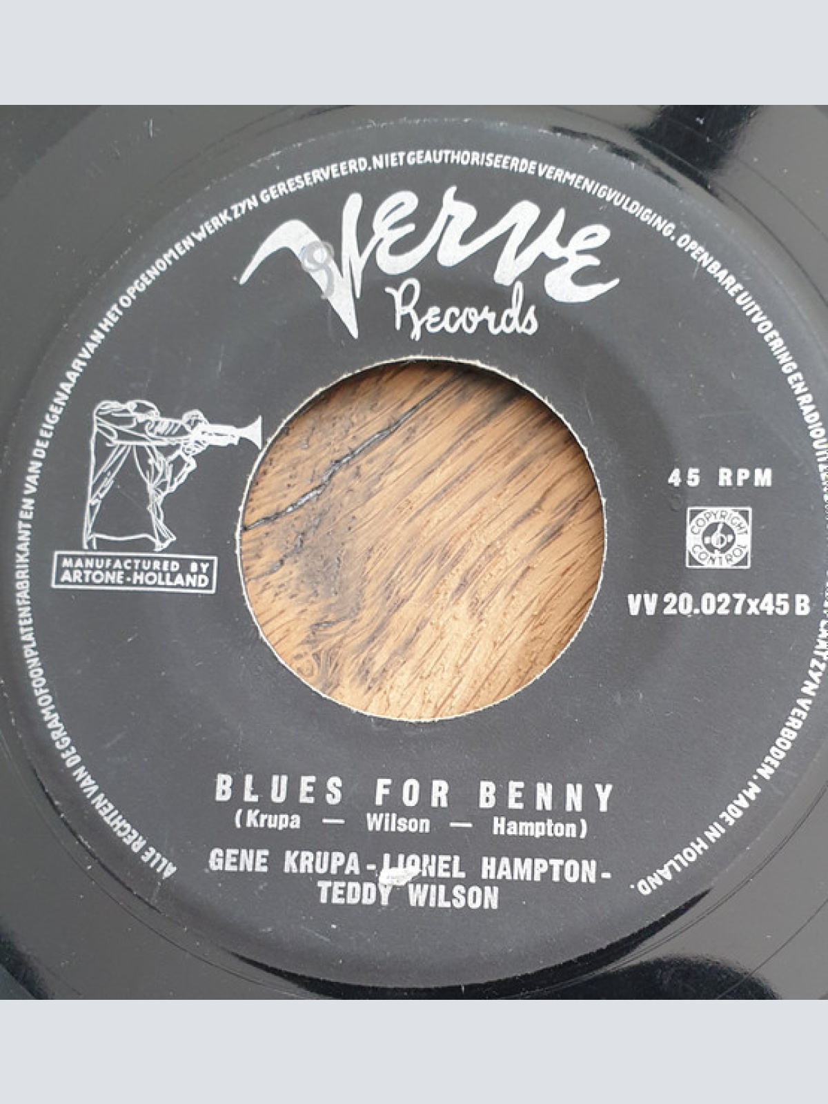 Vinyl / Gene Krupa - Lionel Hampton - Teddy Wilson - Moonglow / Blues For Benny