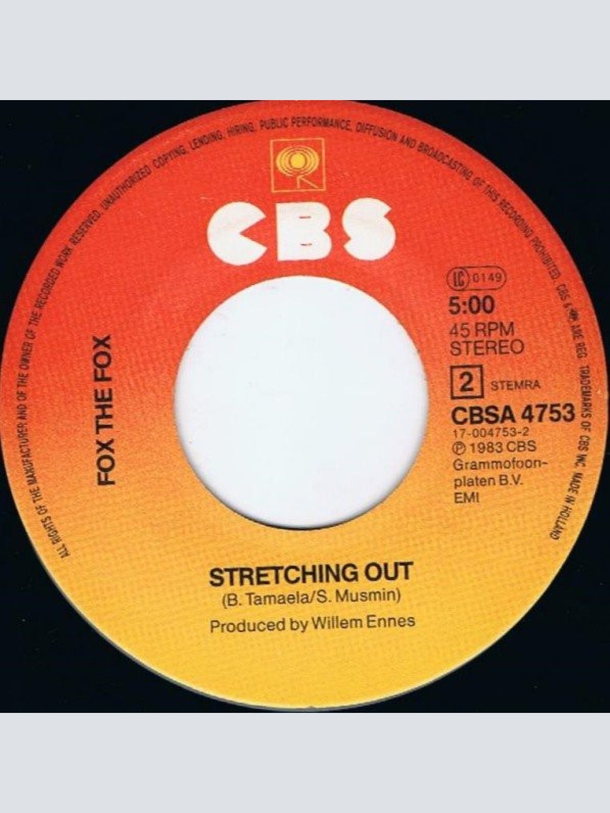 Vinyl / Fox The Fox - Flirting And Showing (New Mix)