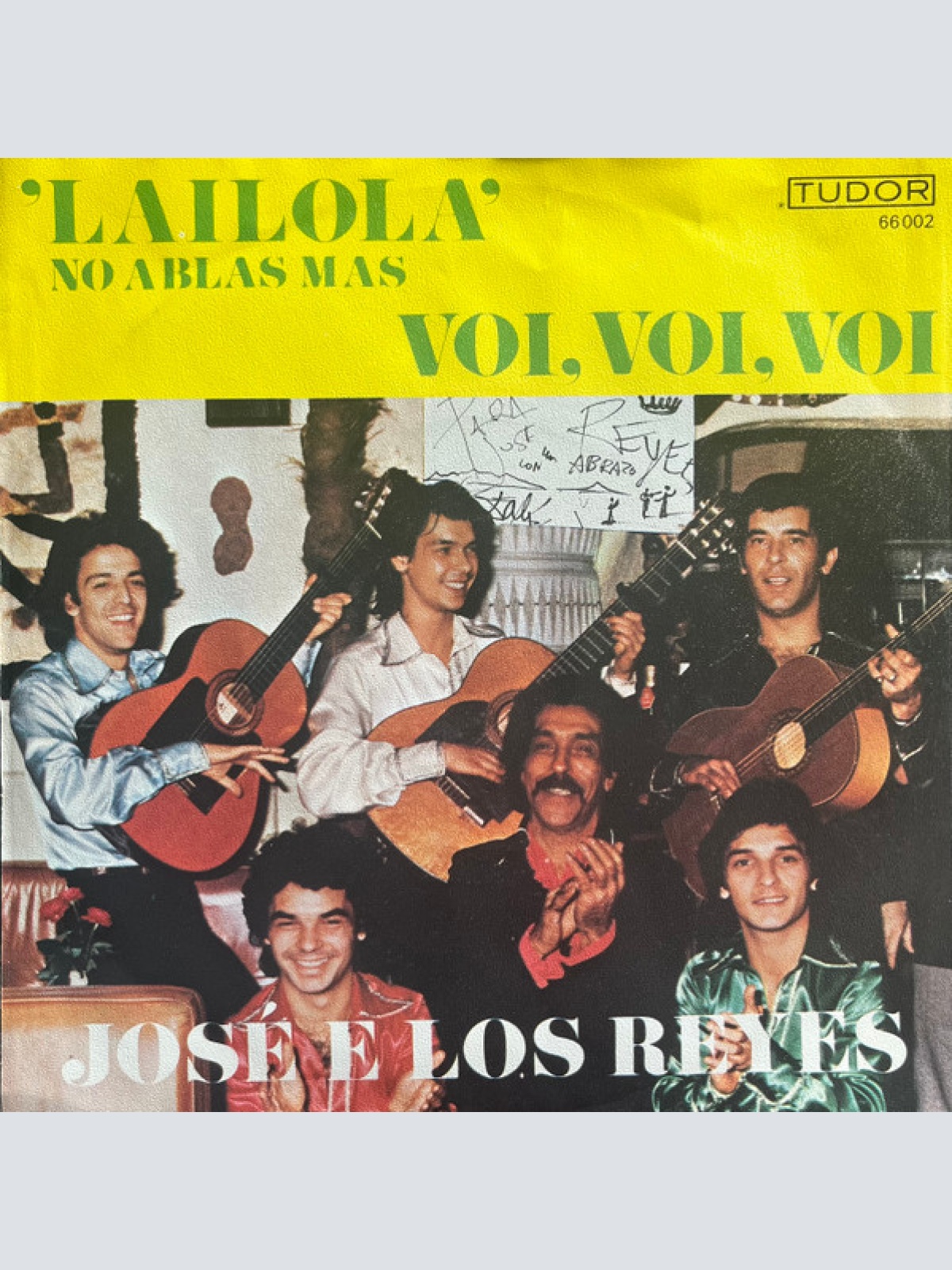 Vinyl / José E Los Reyes - Lailola (No Ablas Mas)