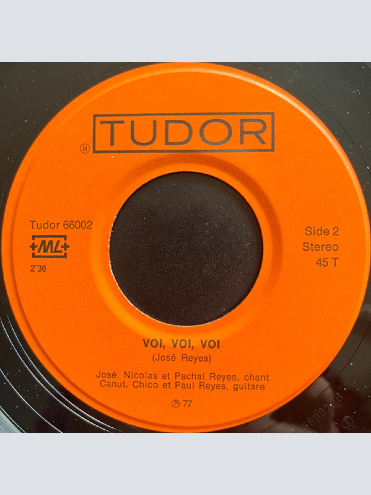 Vinyl / José E Los Reyes - Lailola (No Ablas Mas)