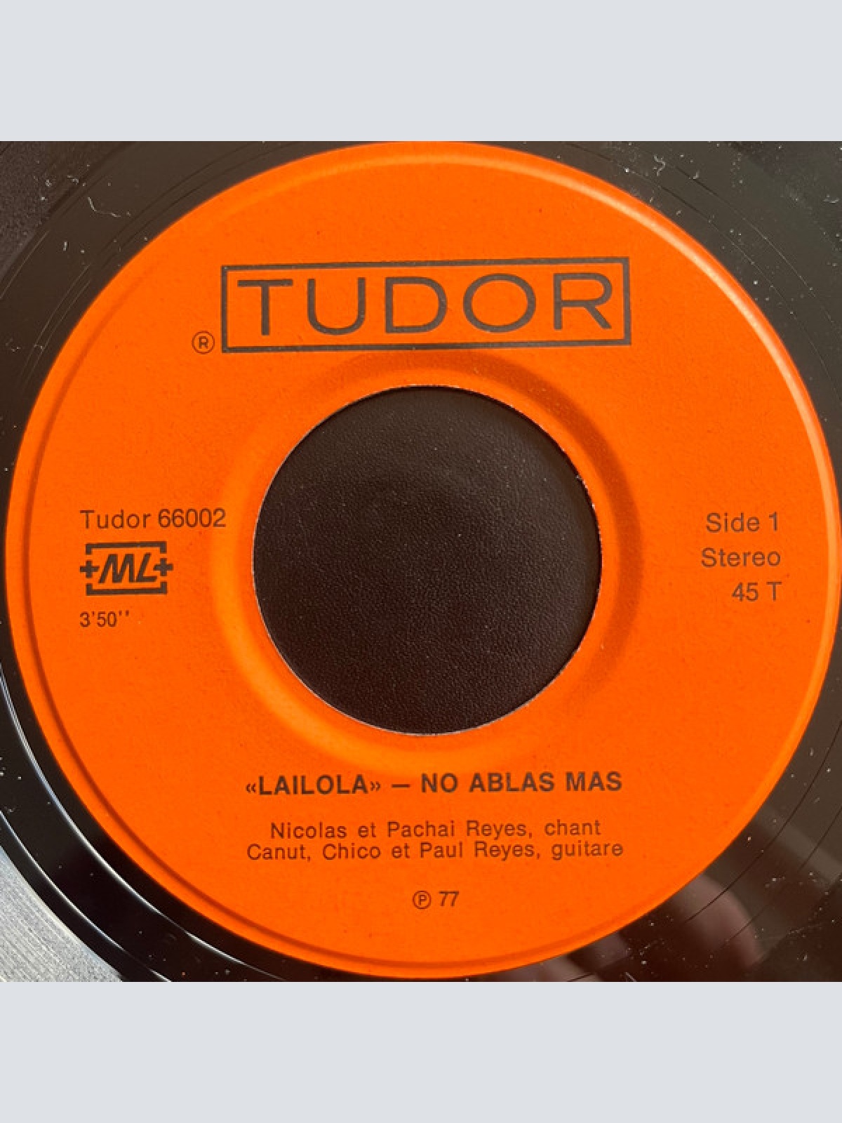 Vinyl / José E Los Reyes - Lailola (No Ablas Mas)