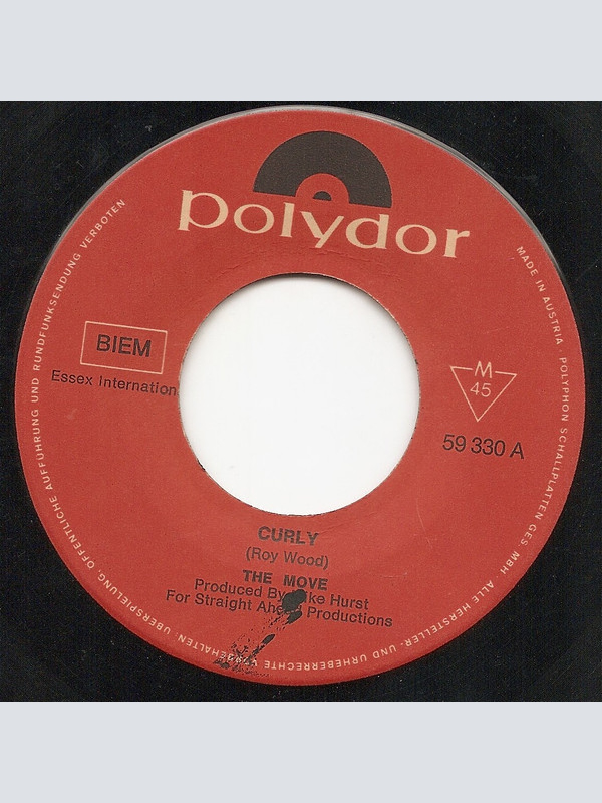 Vinyl / The Move - Curly