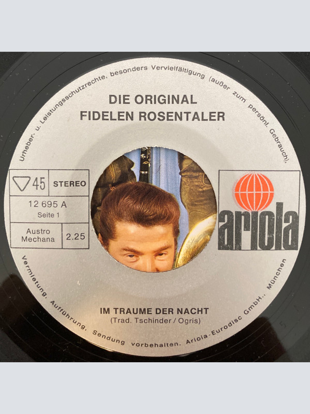 Vinyl / Die Original Fidelen Rosentaler - Im Traume Der Nacht / Von Den Steilen Bergen