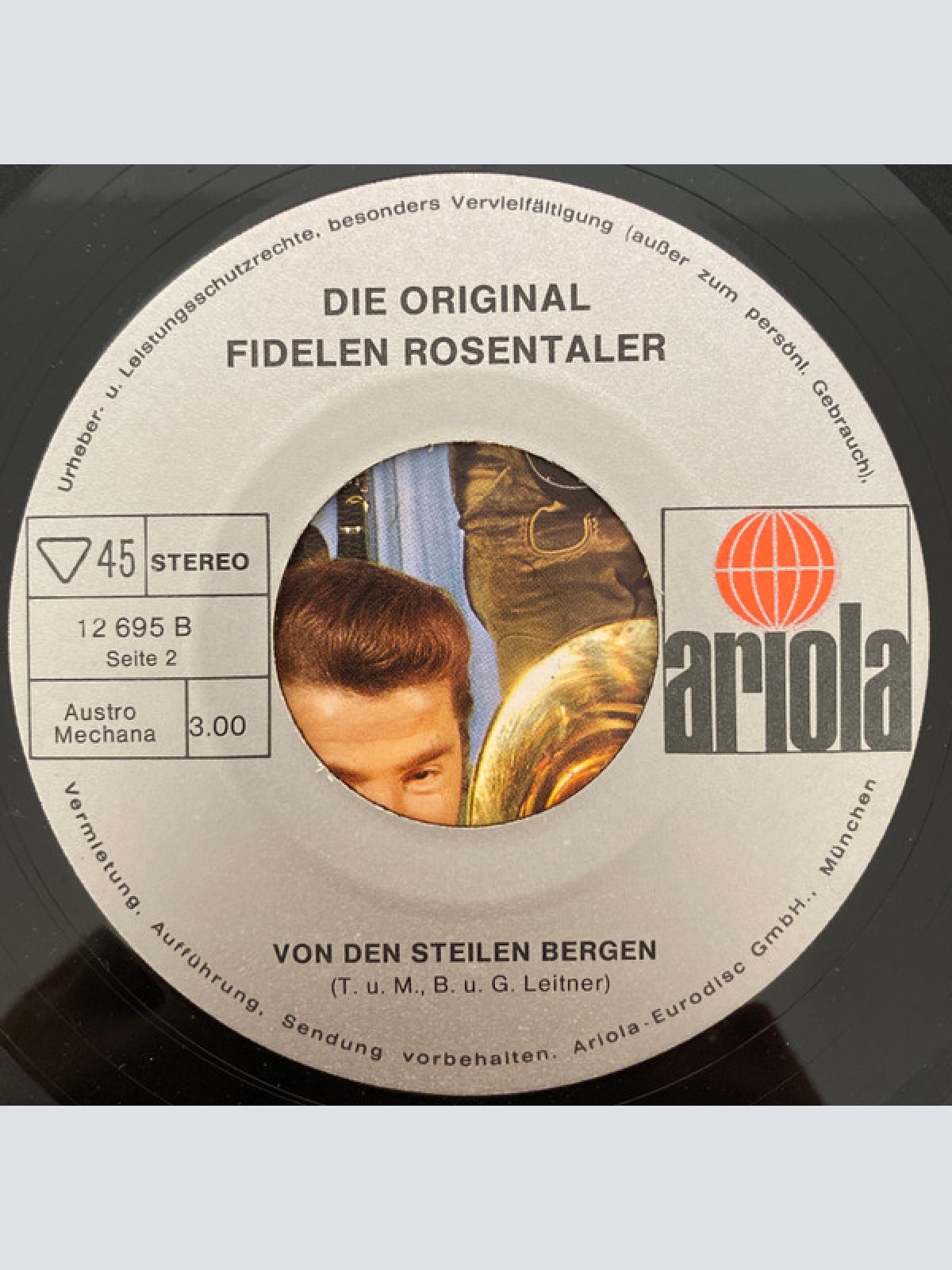 Vinyl / Die Original Fidelen Rosentaler - Im Traume Der Nacht / Von Den Steilen Bergen