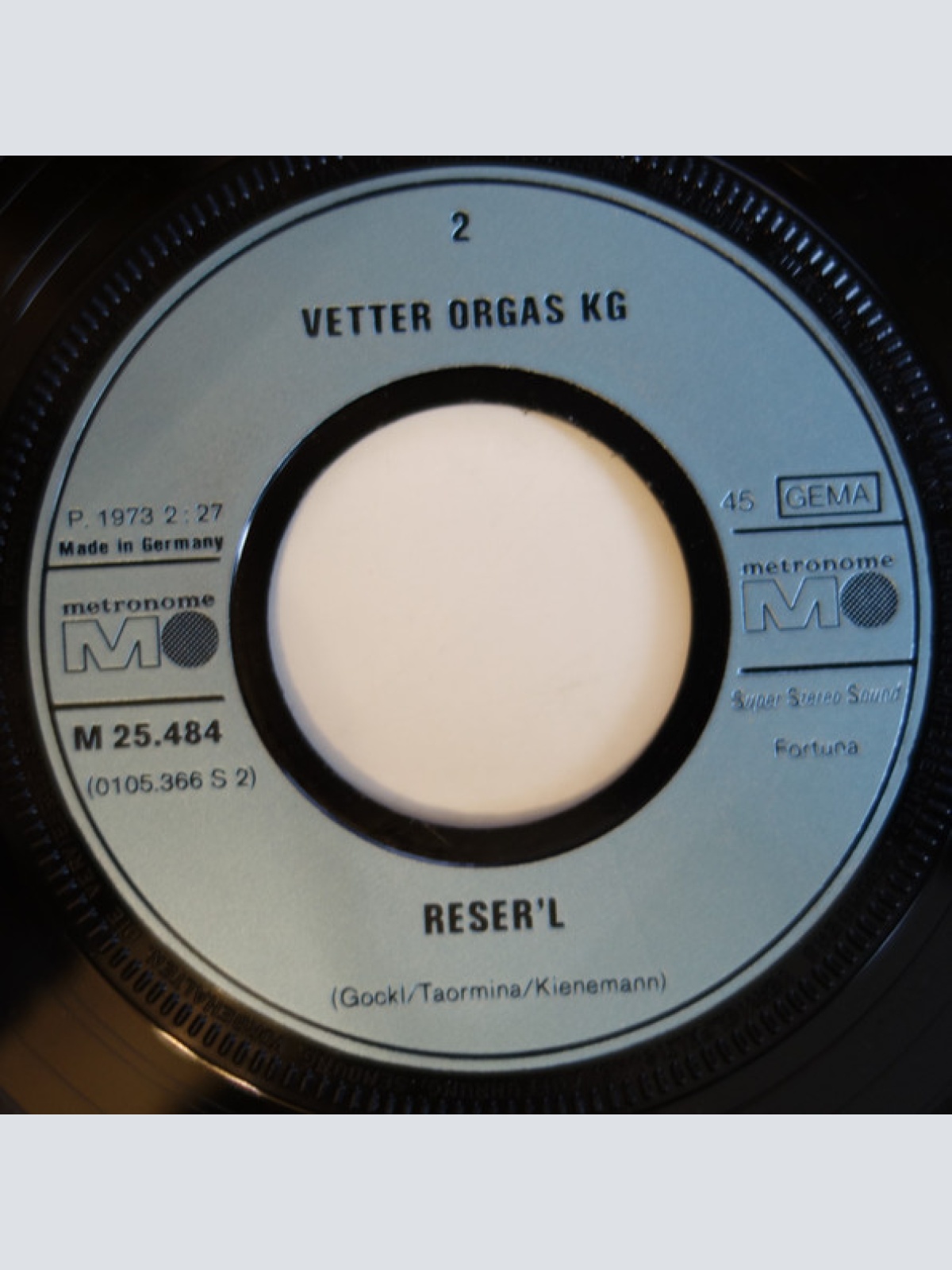 Vinyl / Vetter Orgas KG - Das Schönste Tal