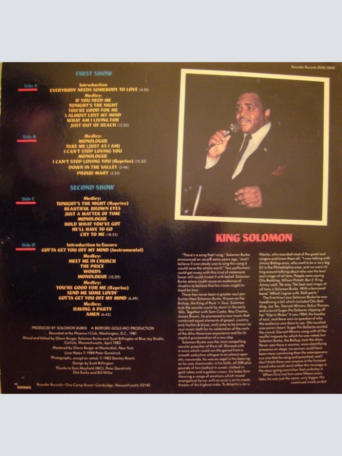 Vinyl / Solomon Burke - Soul Alive!