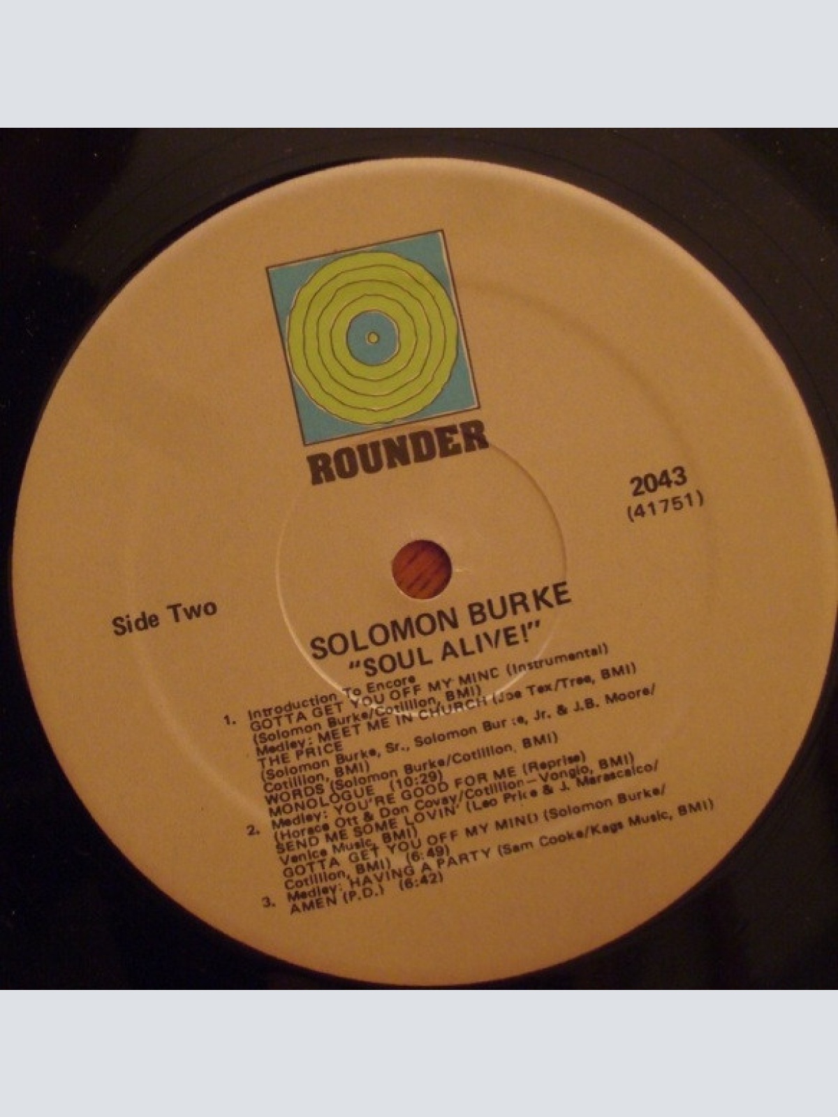Vinyl / Solomon Burke - Soul Alive!