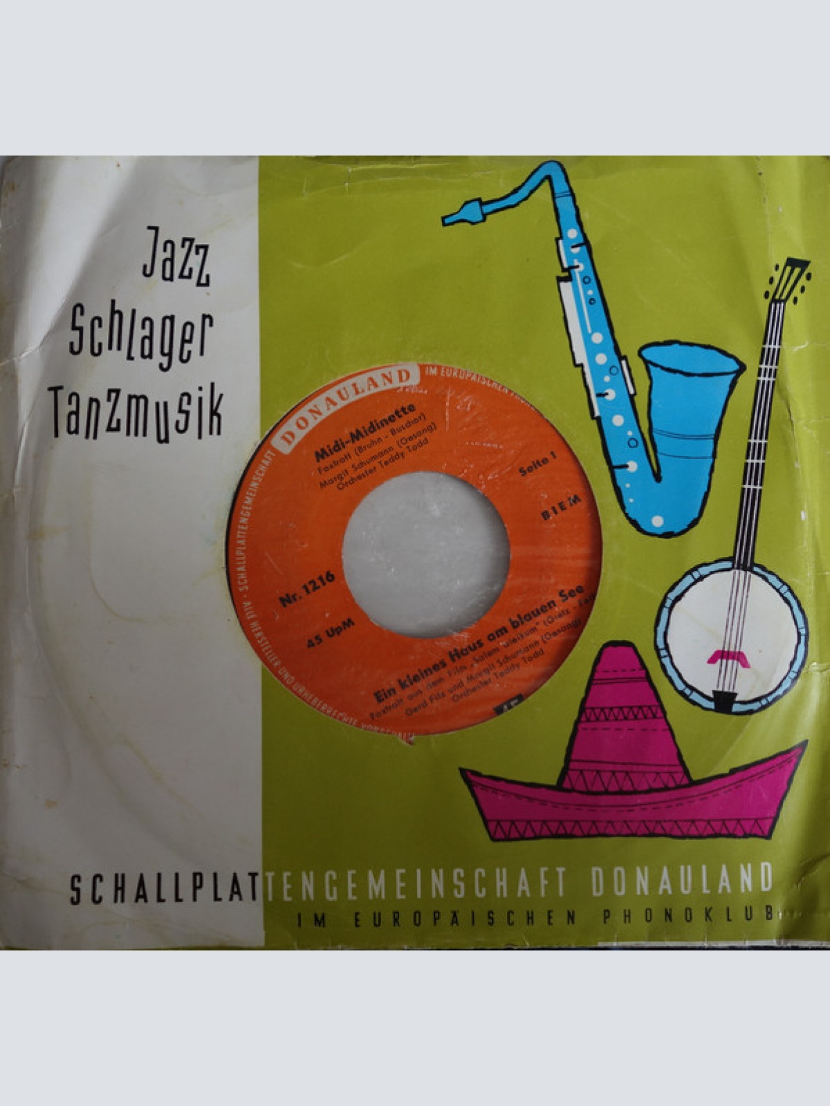 Vinyl / Gerd Fitz, Erika Berg, Margit Schumann - Ich Möchte Dich So Gern Verwöhnen / Lieber Jonny, Komm Doch Wieder / Midi-Midinette / Ein Kleines Haus Am Blauen See