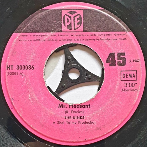 Vinyl / The Kinks - Mr. Pleasant