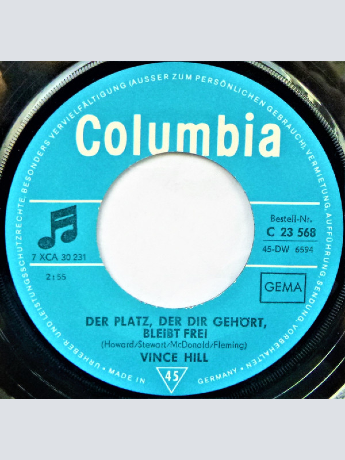 Vinyl / Vince Hill - It's A Long Long Way To Georgia