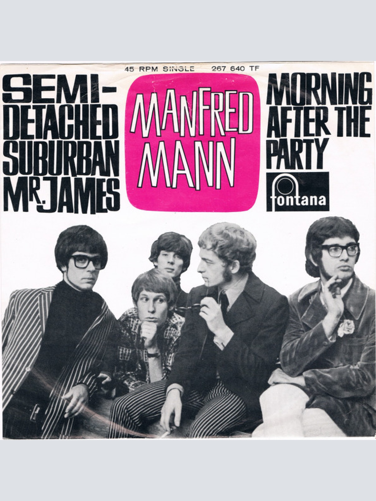 Vinyl / Manfred Mann - Semi-Detached Suburban Mr. James / Morning After The Party