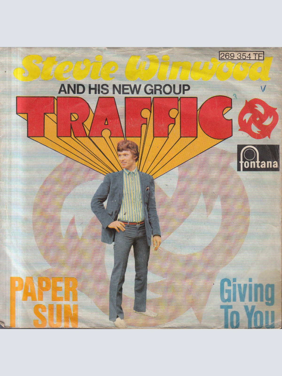 Vinyl / Stevie Winwood* And His New Group Traffic - Paper Sun