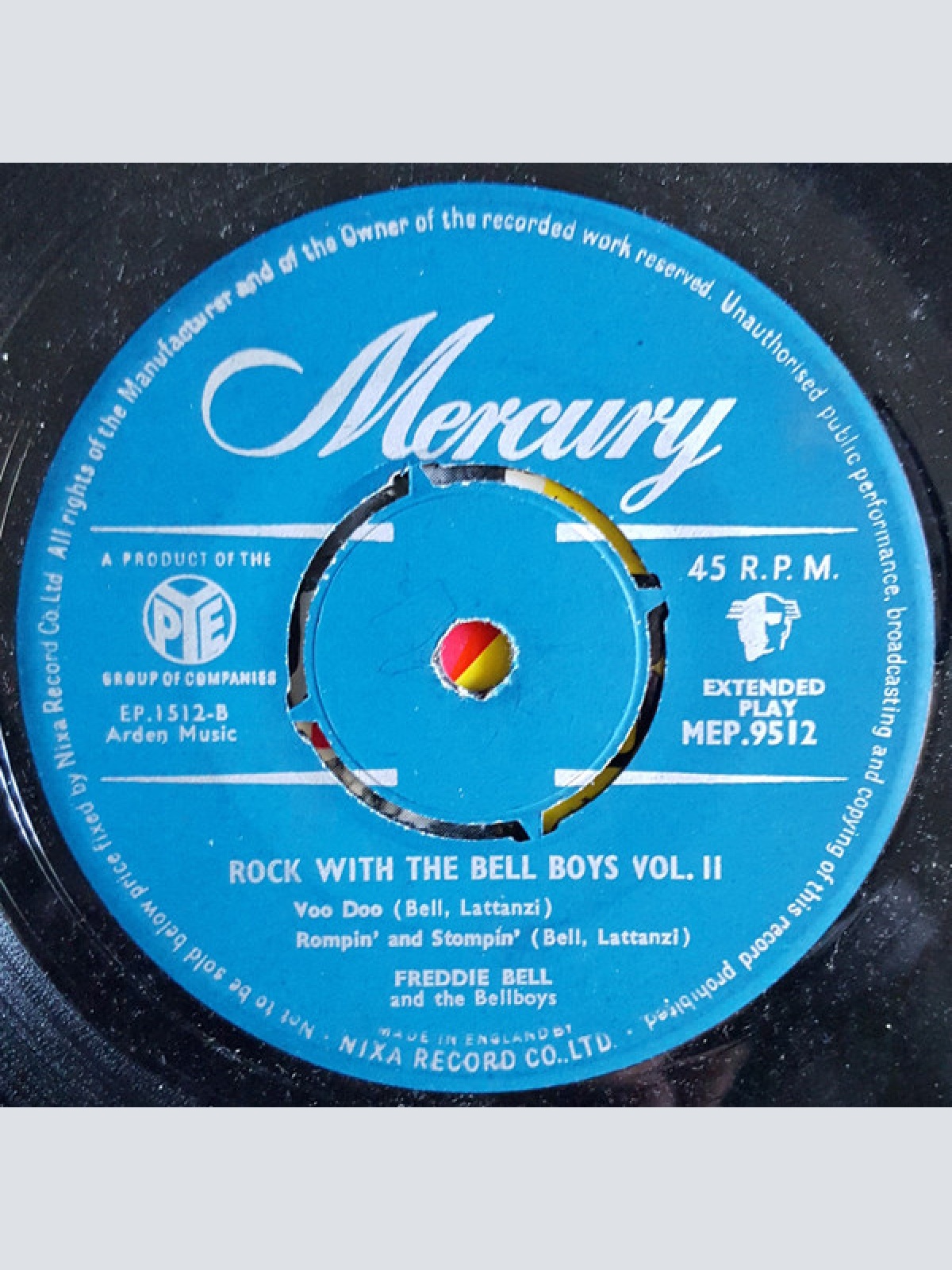 Vinyl / Freddie Bell & The Bell Boys - Rock With The Bellboys Volume Two