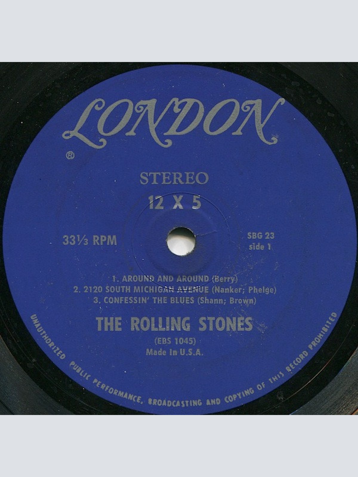 Vinyl / The Rolling Stones - 12 X 5