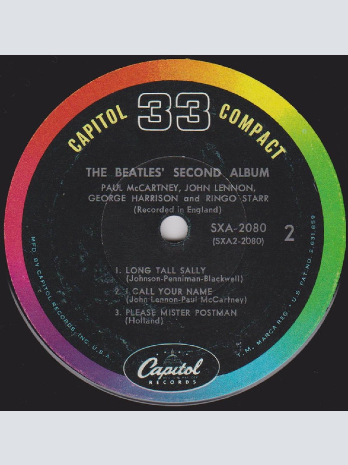 Vinyl / The Beatles - The Beatles' Second Album