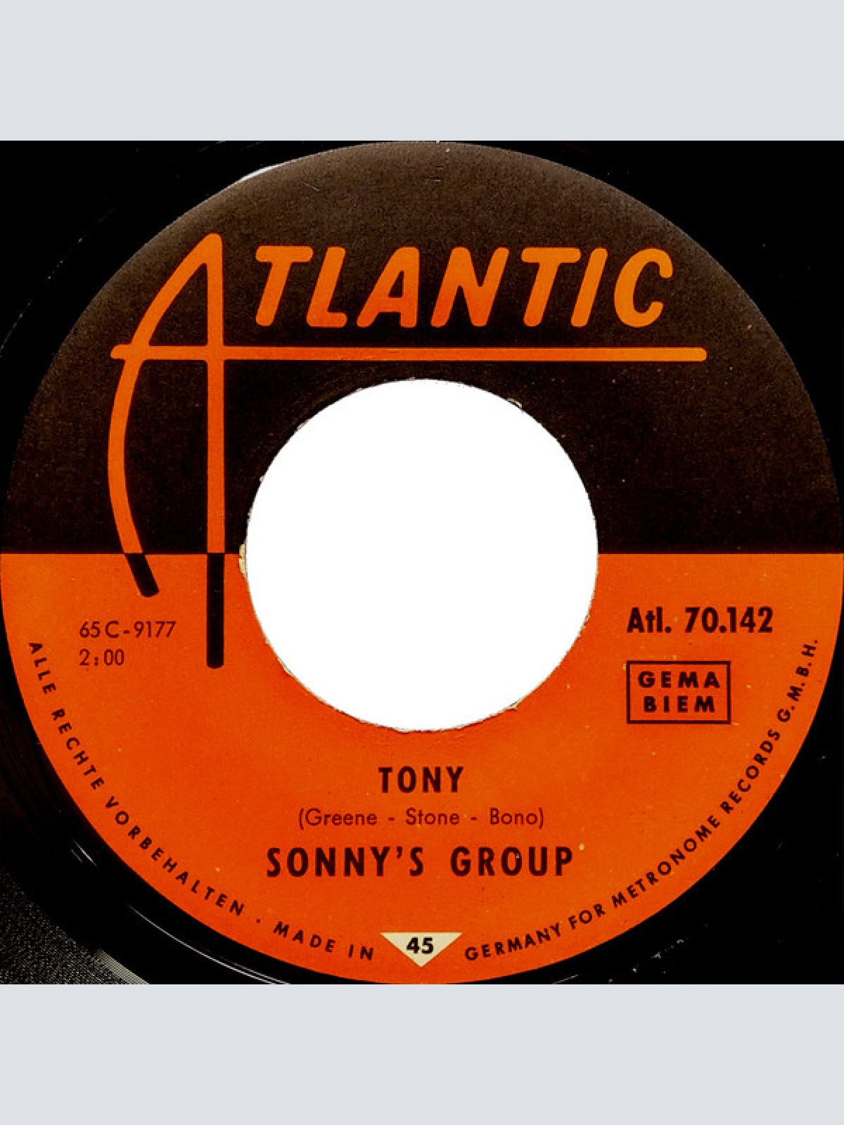 Vinyl / Sonny* / Sonny's Group - Laugh At Me / Tony