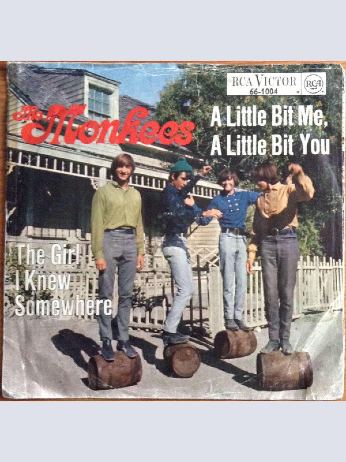 Vinyl / The Monkees - A Little Bit Me, A Little Bit You / The Girl I Knew Somewhere