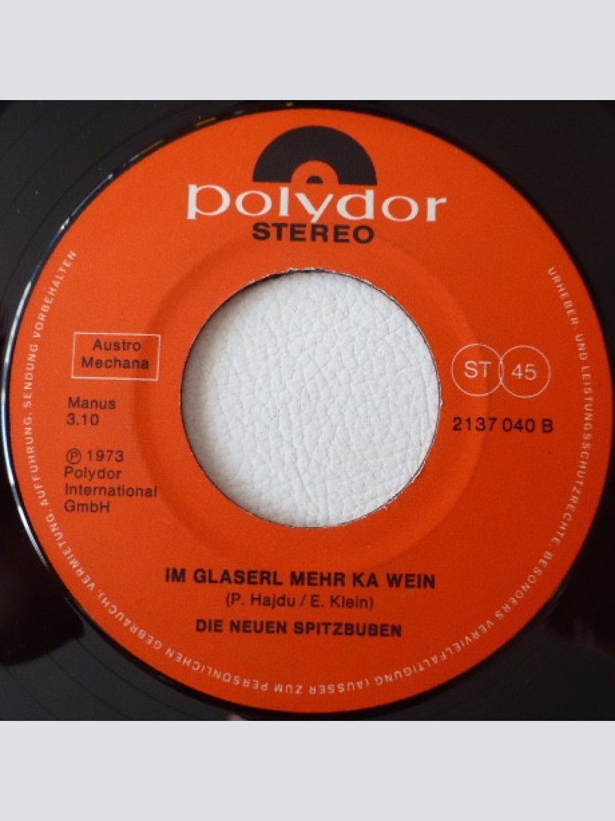 Vinyl / Die Neuen Spitzbuben Und Walter Keller - Die Grossen Vier