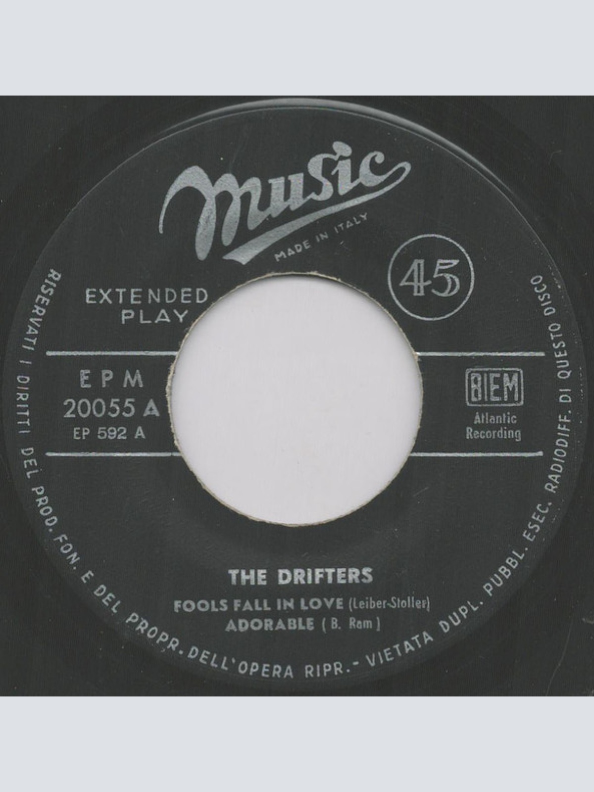 Vinyl / The Drifters - Fools Fall In Love