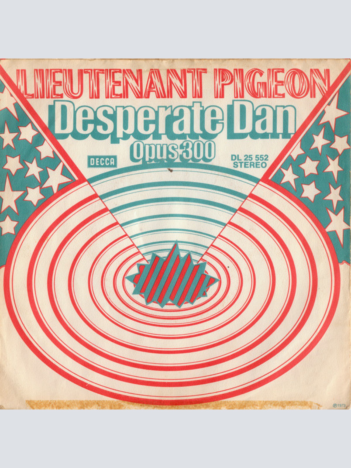 Vinyl / Lieutenant Pigeon - Desperate Dan