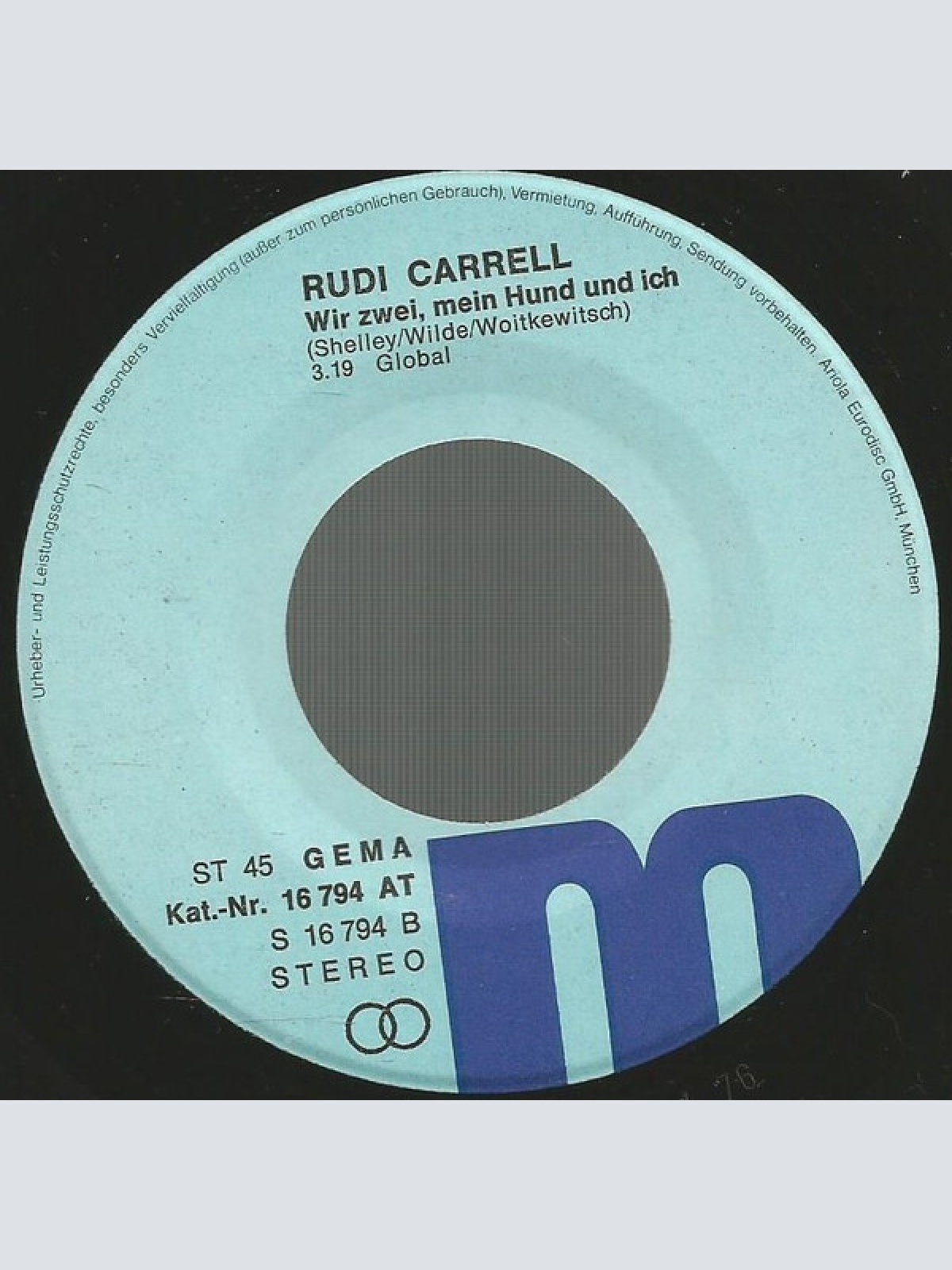 Vinyl / Rudi Carrell - Rosi, Lach Mich Noch Mal An