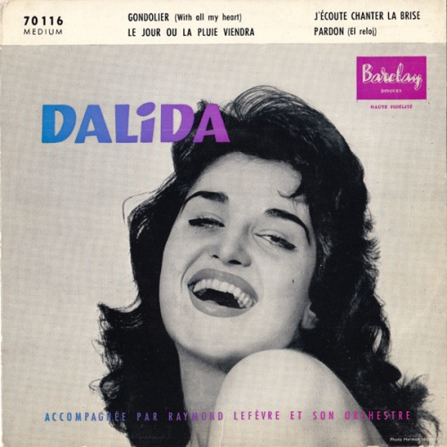 Vinyl / Dalida Accompagnée Par Raymond Lefèvre Et Son Orchestre* - Gondolier - 8