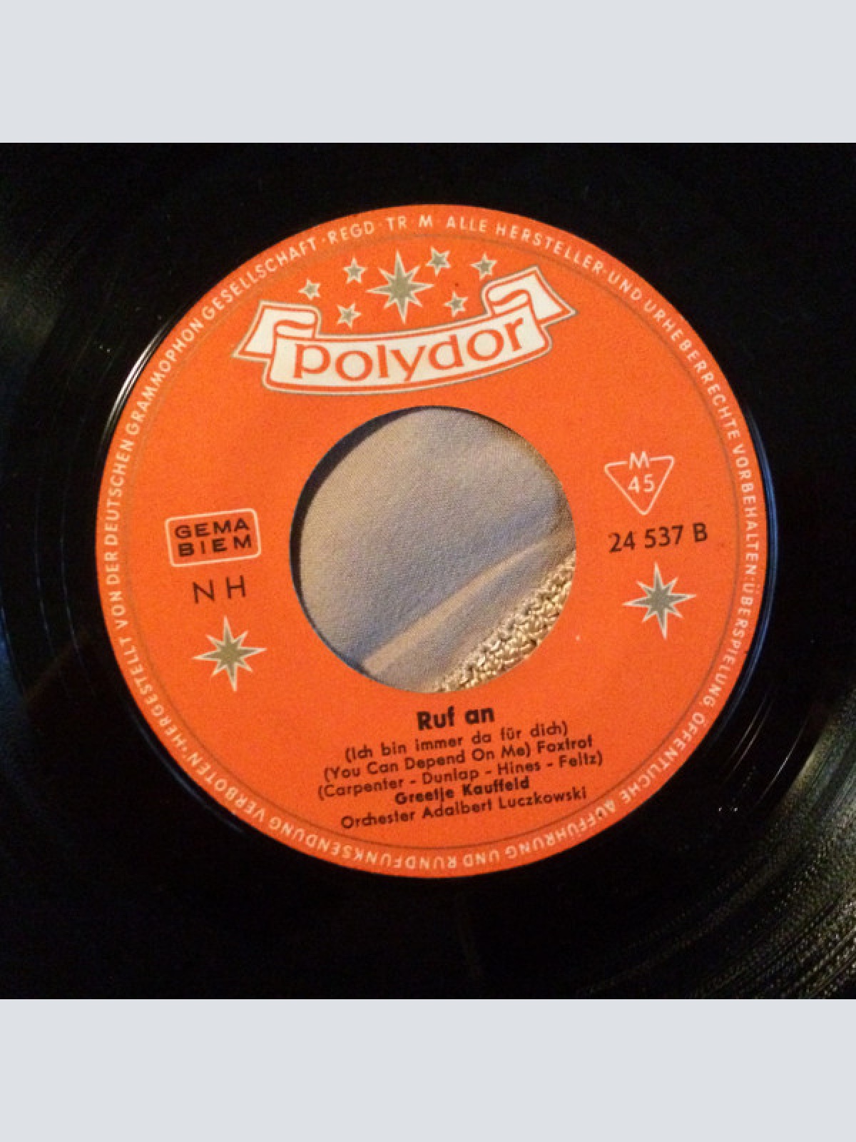 Vinyl / Greetje Kauffeld - Oh Charly-Boy / Ruf An