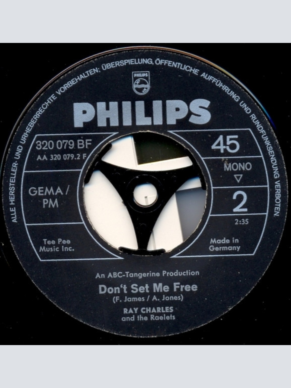 Vinyl / Ray Charles - I Don't Need No Doctor