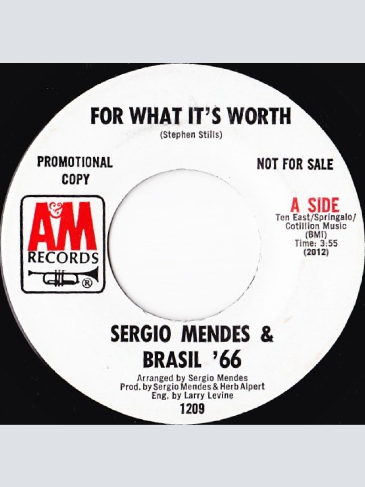 Vinyl / Sergio Mendes & Brasil '66* - For What It's Worth
