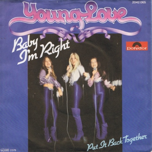 Vinyl / Young Love (2) - Baby I'm Right