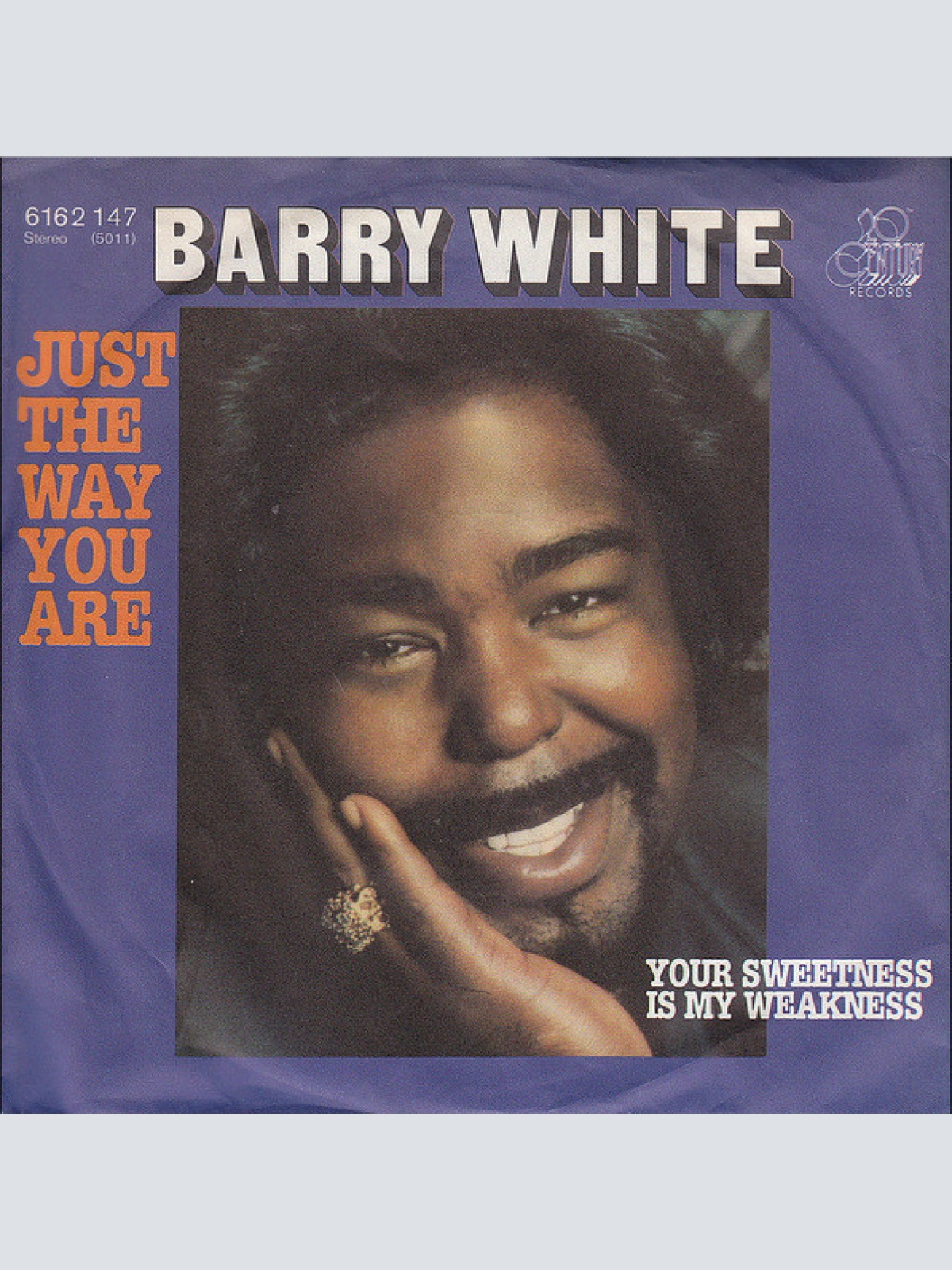 Vinyl / Barry White - Just The Way You Are