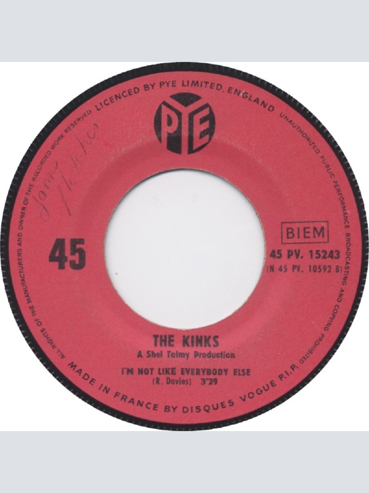 Vinyl / The Kinks - Sunny Afternoon