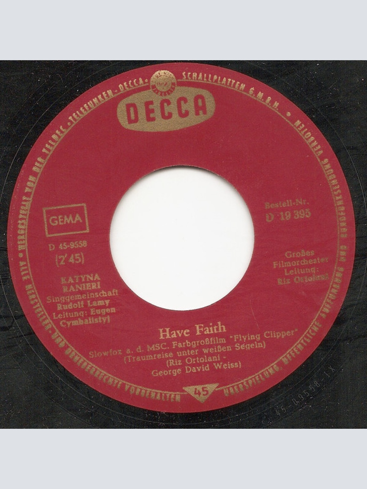 Vinyl / Katyna Ranieri - Wherever You May Go