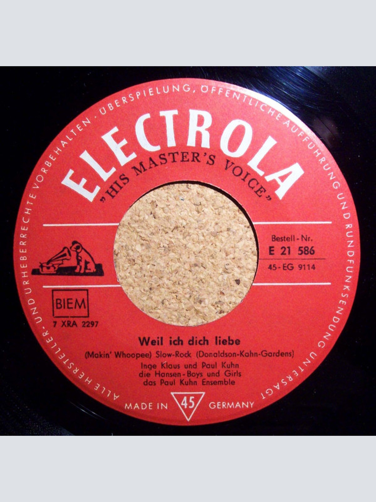 Vinyl / Inge Klaus - Paul Kuhn - Jonas