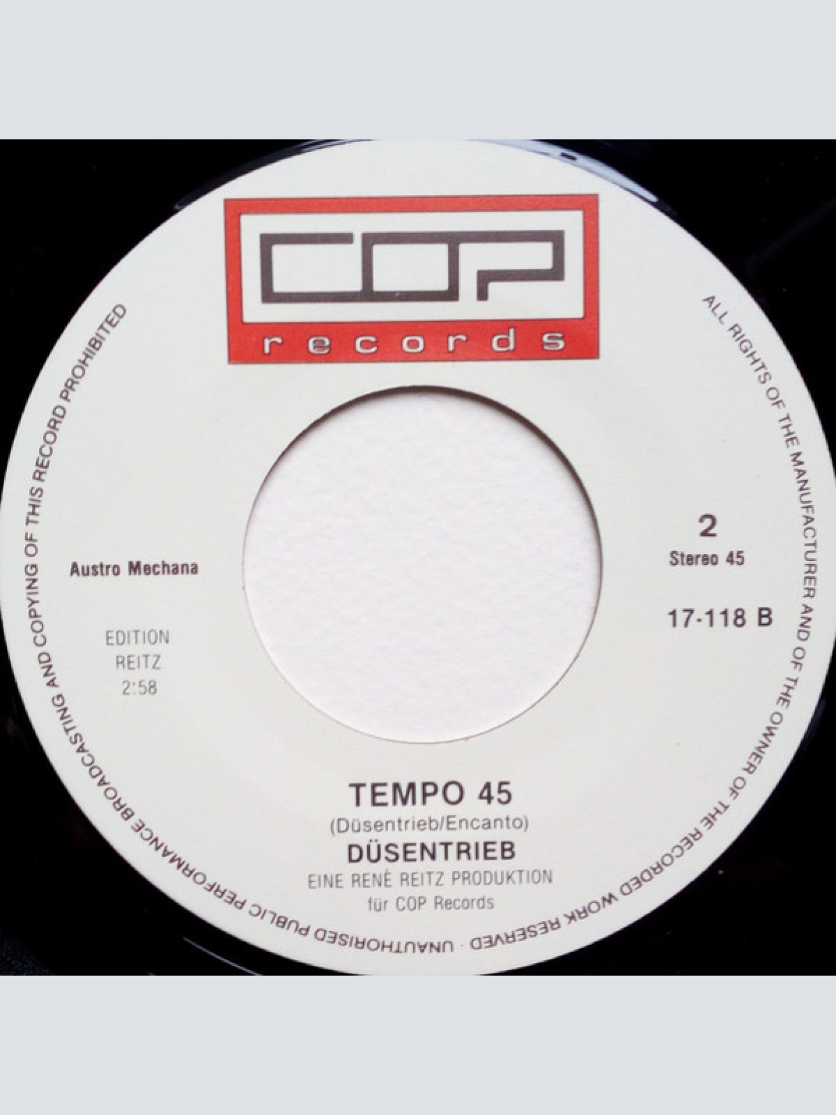 Vinyl / Düsentrieb (2) - Hey, Wach Auf