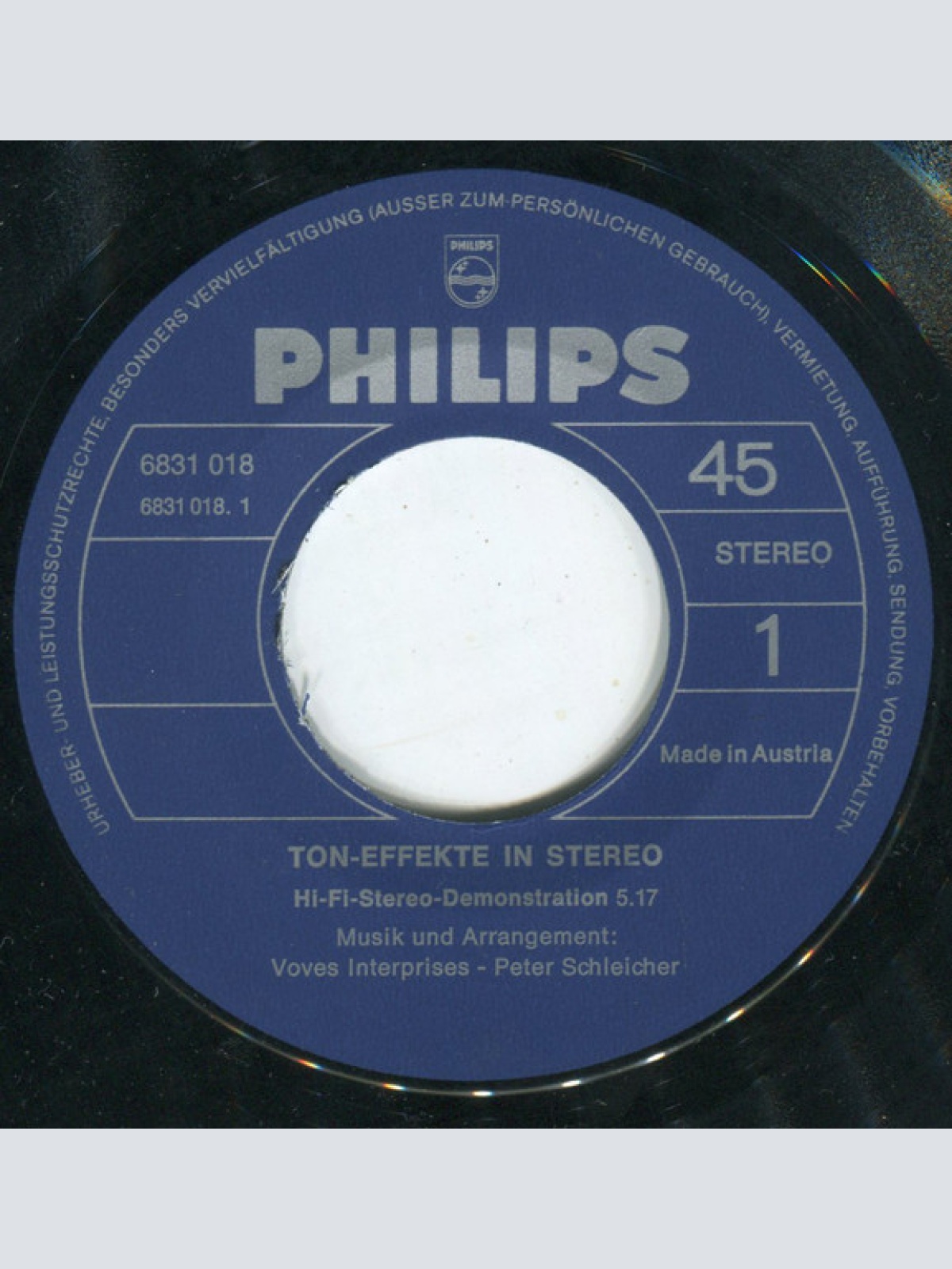 Vinyl / Various - Ton-Effekte - Schallplatte Für HiFi-Stereo-Freunde