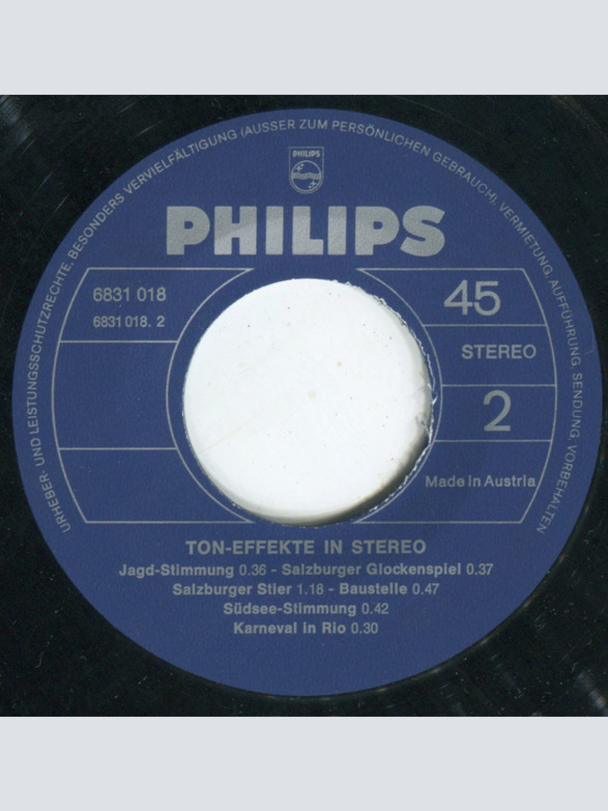 Vinyl / Various - Ton-Effekte - Schallplatte Für HiFi-Stereo-Freunde